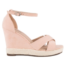 Seastar Sandalias cuña ante marrón Seastar Sandalias cuña ante marrón