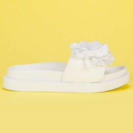 Seastar Zapatillas casa flores mujer blanco Seastar Zapatillas casa flores mujer blanco