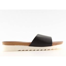 Pantuflas negras de mujer H10 Black negro Pantuflas negras de mujer H10 Black negro