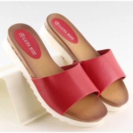 Pantuflas rojas de mujer rojas H10 Red rojo