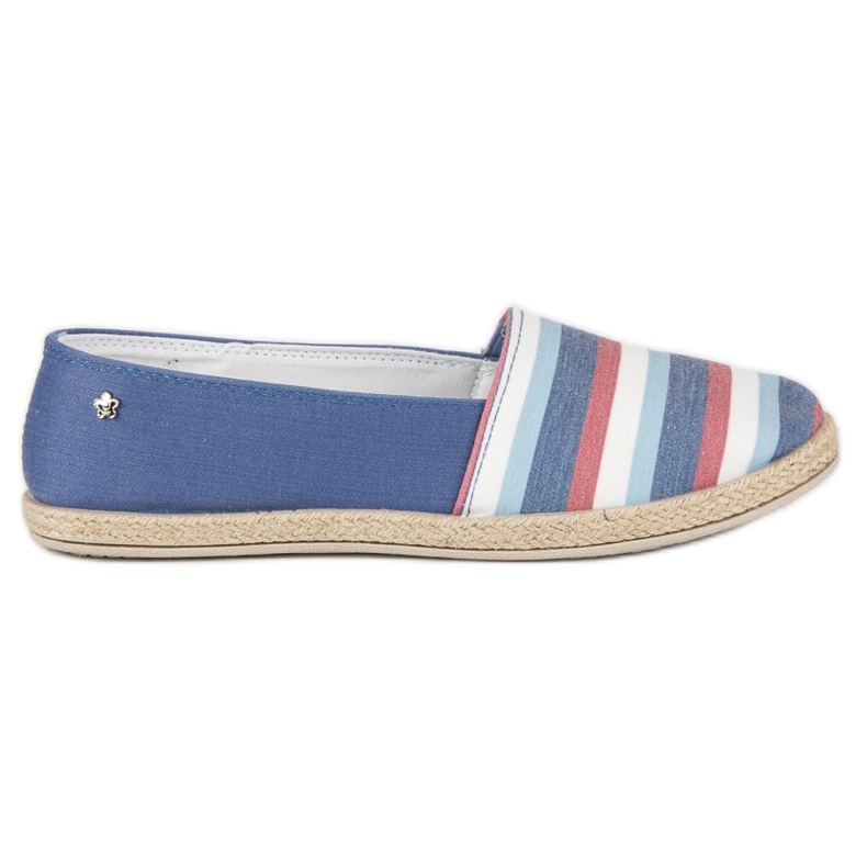 Alpargatas slip on vices azul