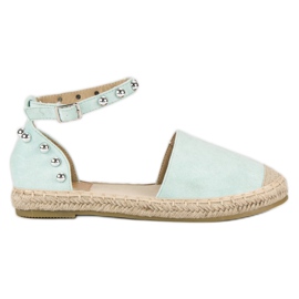 Bestelle Alpargatas menta verde multicolor