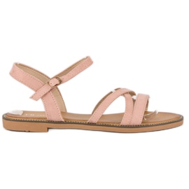 Ch. Creation Sandalias mujer ante rosa