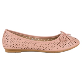 Diamantique Bailarinas caladas rosado