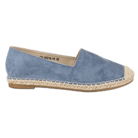 Best Shoes Alpargatas ante azul