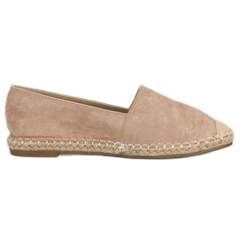 Best Shoes Alpargatas ante beige