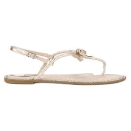 Via Giulia  Chanclas elegantes marrón