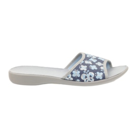 Befado zapatos de mujer zapatillas 300D040 zapatillas azul gris azul marino