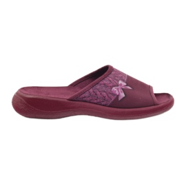 Babucha befado burdeos con lazo 442D192 multicolor