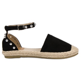 Bestelle Alpargatas negras negro