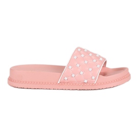 Zapatillas de mujer con estilo rosado