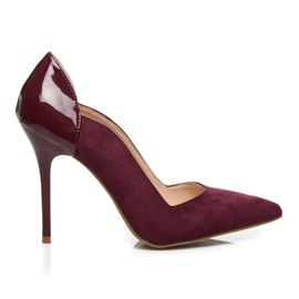 Wilady Tacones de moda rojo