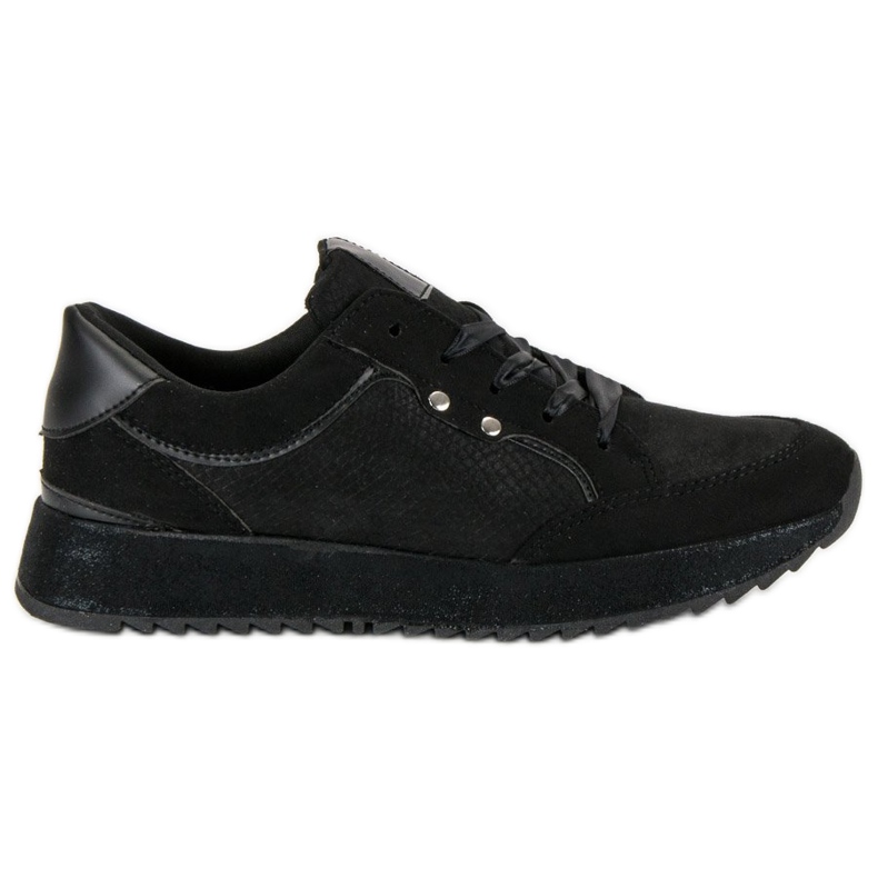 Mckeylor Zapatos deportivos negros atados