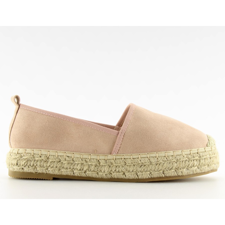 Alpargatas de mujer rosa BB10P Champagne rosado