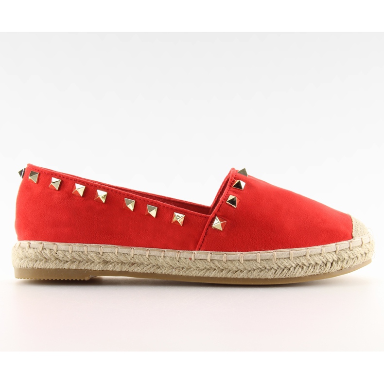 Alpargatas con tachuelas rojo BB12P rojo