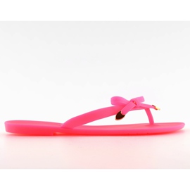 Chanclas meliski fucsia D2D neon rosado