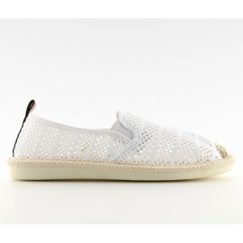 Alpargatas malla blanca F01B Blanco Alpargatas malla blanca F01B Blanco
