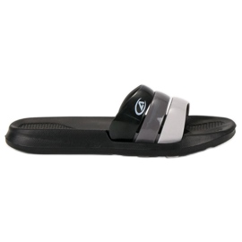 American Club Zapatillas de piscina americanas negro