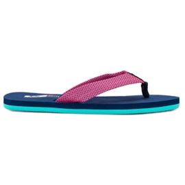 American Club chanclas americanas azul rosado
