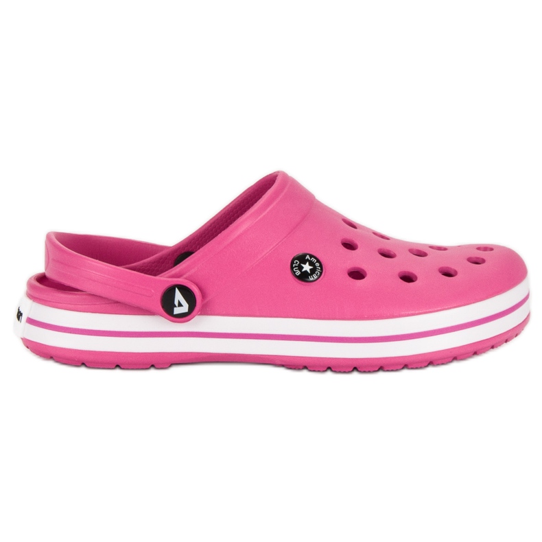 American Club Zapatillas de jardín rosas rosado