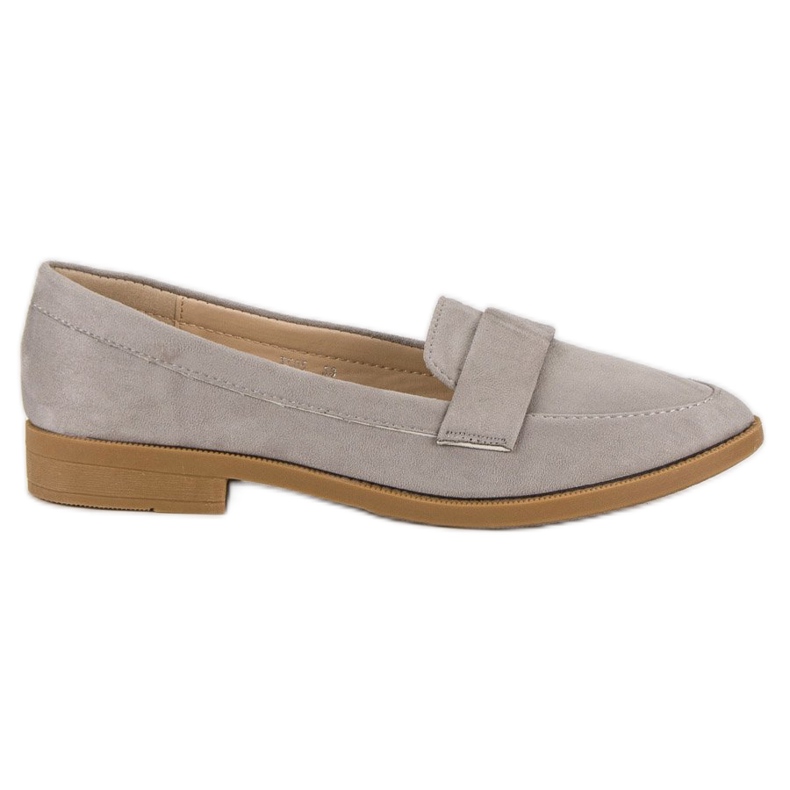 Small Swan Mocasines ante gris