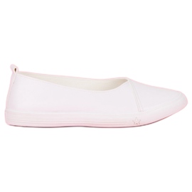 Zapatillas sin cordones blanco