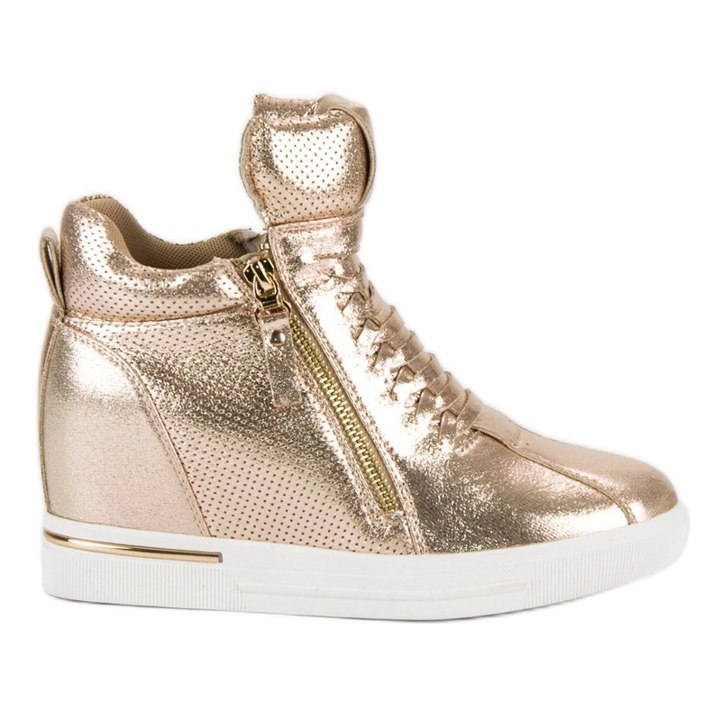 Zapatillas doradas dorado