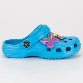 American Club Zapatillas de goma americanas azul