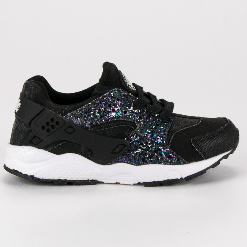 Kylie Zapatillas negras con brocado. negro
