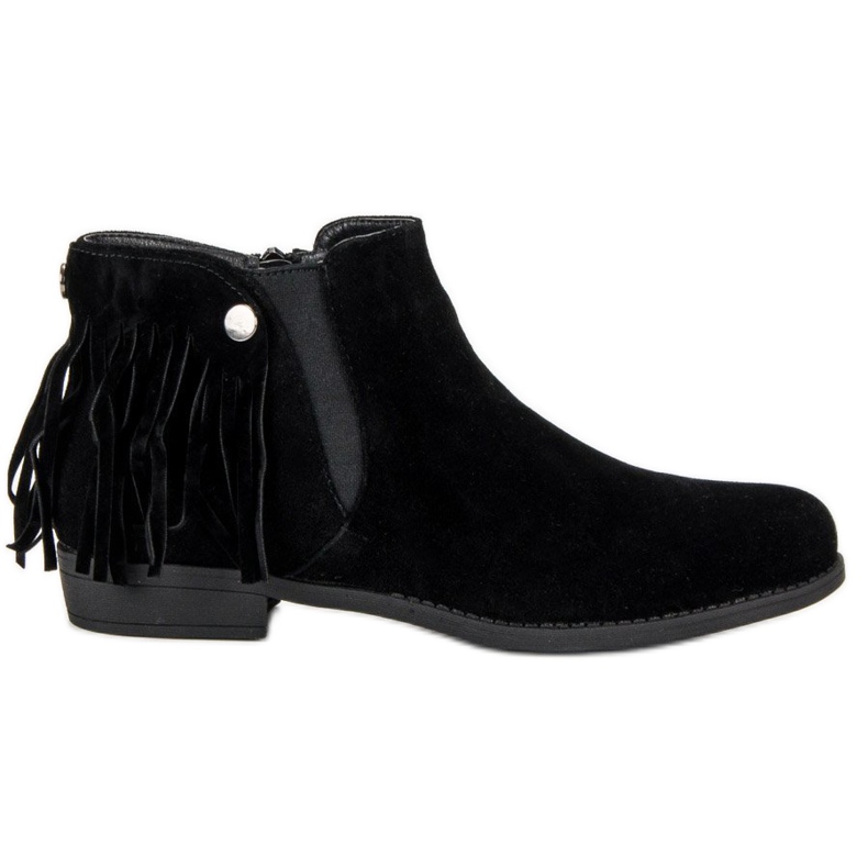 Botas negras negro