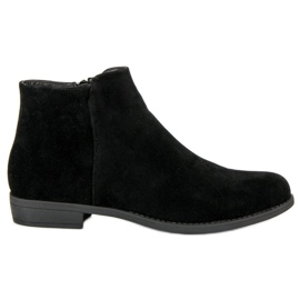 Botas de gamuza clásicas negro