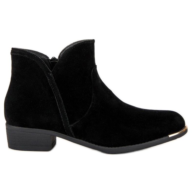 Botas camperas mujer negro