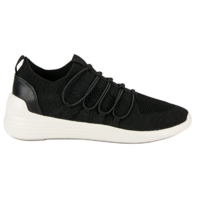Kylie Calzado deportivo textil sin cordones negro