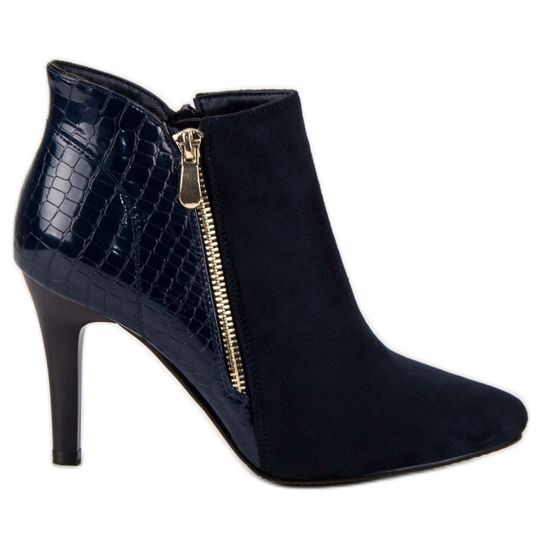 Botines azul marino