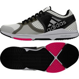 Zapatillas de entrenamiento adidas Crazymove blanco negro