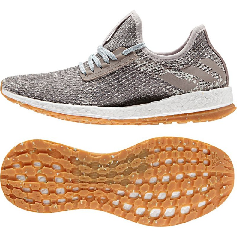 Zapatillas running adidas PureBoost X Atr W gris