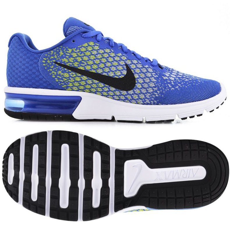 Nike Air Max Sequent 2 M 852461-401 zapatillas azul Nike Air Max Sequent 2 M 852461-401 zapatillas azul