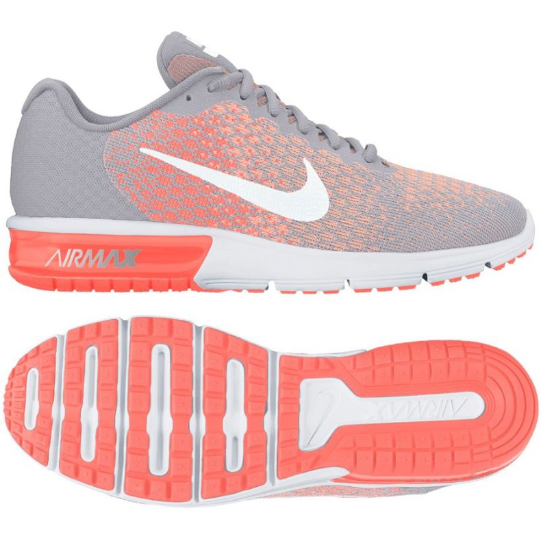 Nike Wmns Nike Air Max zapatillas de running gris