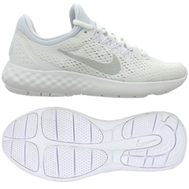 Nike Wmns Lunar Skyelux W zapatillas de running blanco