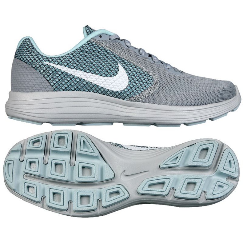 Zapatillas de running Nike Revolution 3 W 819303-023 gris