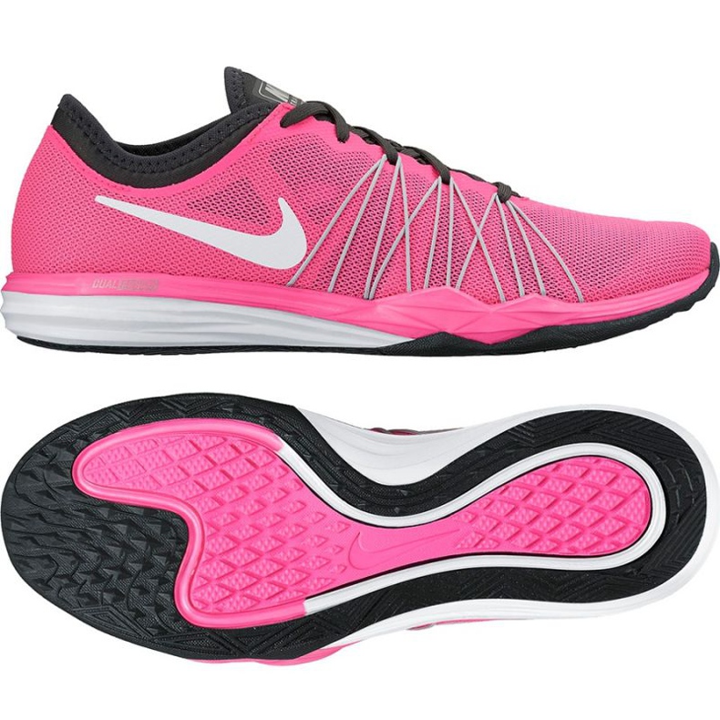 Zapatilla de entrenamiento Nike Dual Fusion Hit rosado