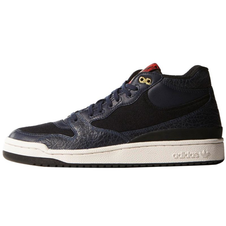 Zapatos adidas Forum Mid Clean M B26207 azul marino