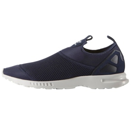 Adidas Originals Zx Flux Smooth Slip On Mujer S78958 zapatos azul marino