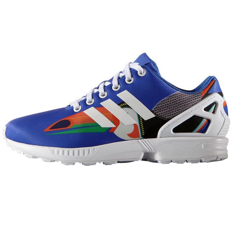 Adidas Originals Zx Flux W S75697 zapatos azul multicolor