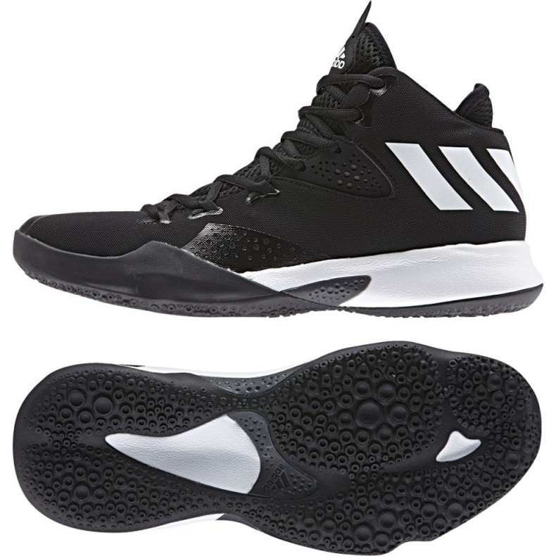 Zapatillas de baloncesto adidas Dual Threat 2017 M BY4182 negro