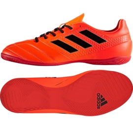 Zapatos de interior adidas Ace 17.4 In M S77101 multicolor naranjas y rojos