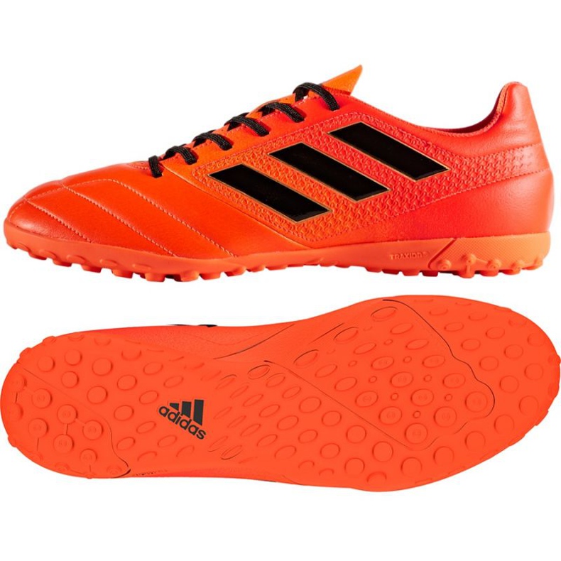 Botas de fútbol Adidas ACE 17.4 TF M S77115 rojo