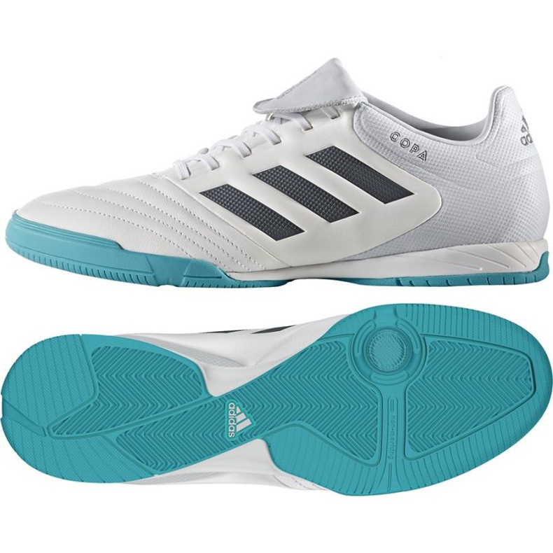 Zapatos de interior adidas Copa Tango 17.3 In M blanco