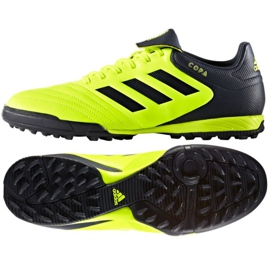 Botas de fútbol Adidas Copa Tango 17.3 Tf M BB6099 verde negro