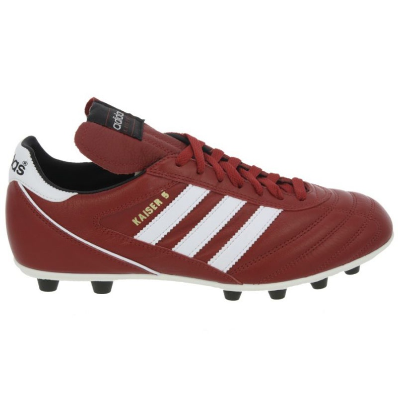 Las botas de fútbol adidas Kaiser 5 Liga Fg M rojo